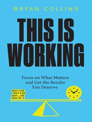 cover image of This Is Working